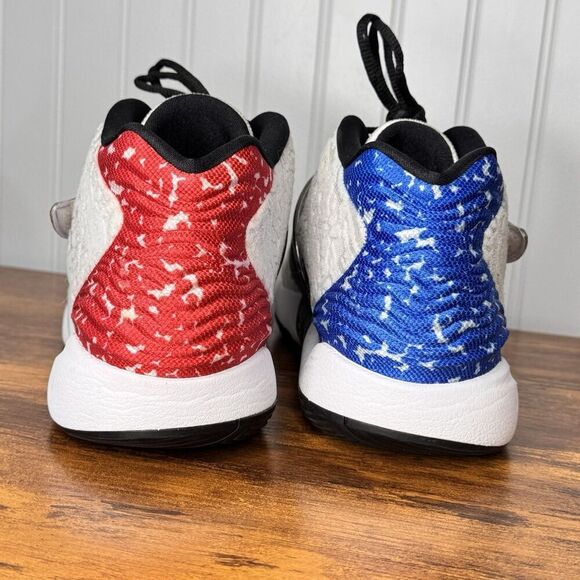 Nike KD 14 Size 12 Academy Promo EYBL Multicolor Black White Red Blue DM8348-900 - Picture 6 of 16